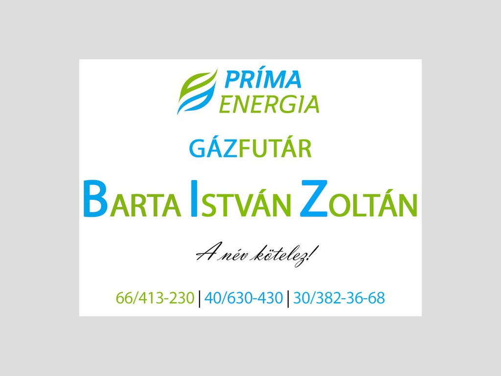 Barta Udvar Príma Energia Gázfutár Barta Udvar Príma Energia Gázfutár