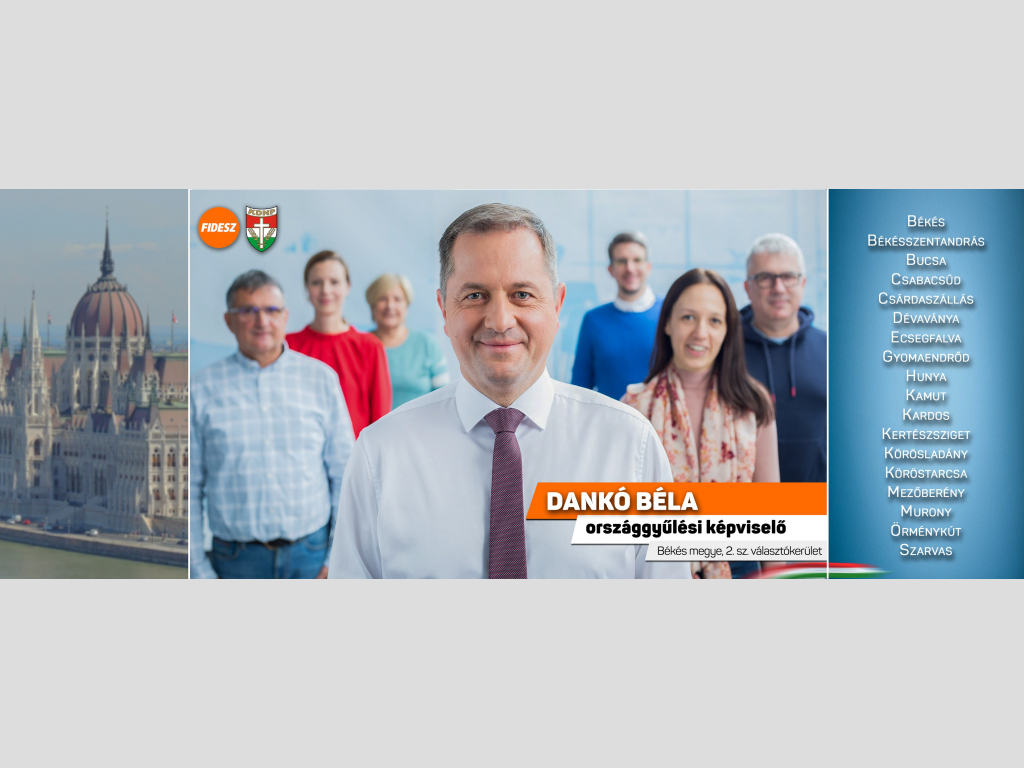 Dankó Béla országgyűlési-képviselő Dankó Béla országgyűlési-képviselő