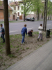 Megtisztították a Szegedi alsósok az iskola környékét