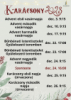 Decemberi alkalmak, események a Békési Református Egyházközségnél Decemberi alkalmak, események a Békési Református Egyházközségnél
