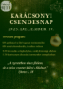 Karácsonyi Csendesnap lesz a Szegediben Karácsonyi Csendesnap lesz a Szegediben