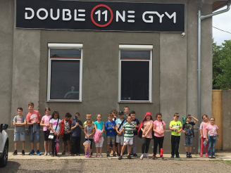 Egészséges életmód túrán a Refisek a Double One Gym-ben