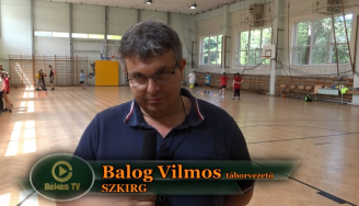 Kosárlabdával folytatódik az Erzsébet tábor a Szegediben.